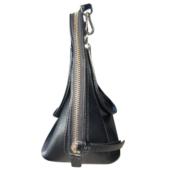 Kate Spade Patterson Drive Medium Black Caviar Pebbled Leather Dome Satchel - Picture 2 of 12